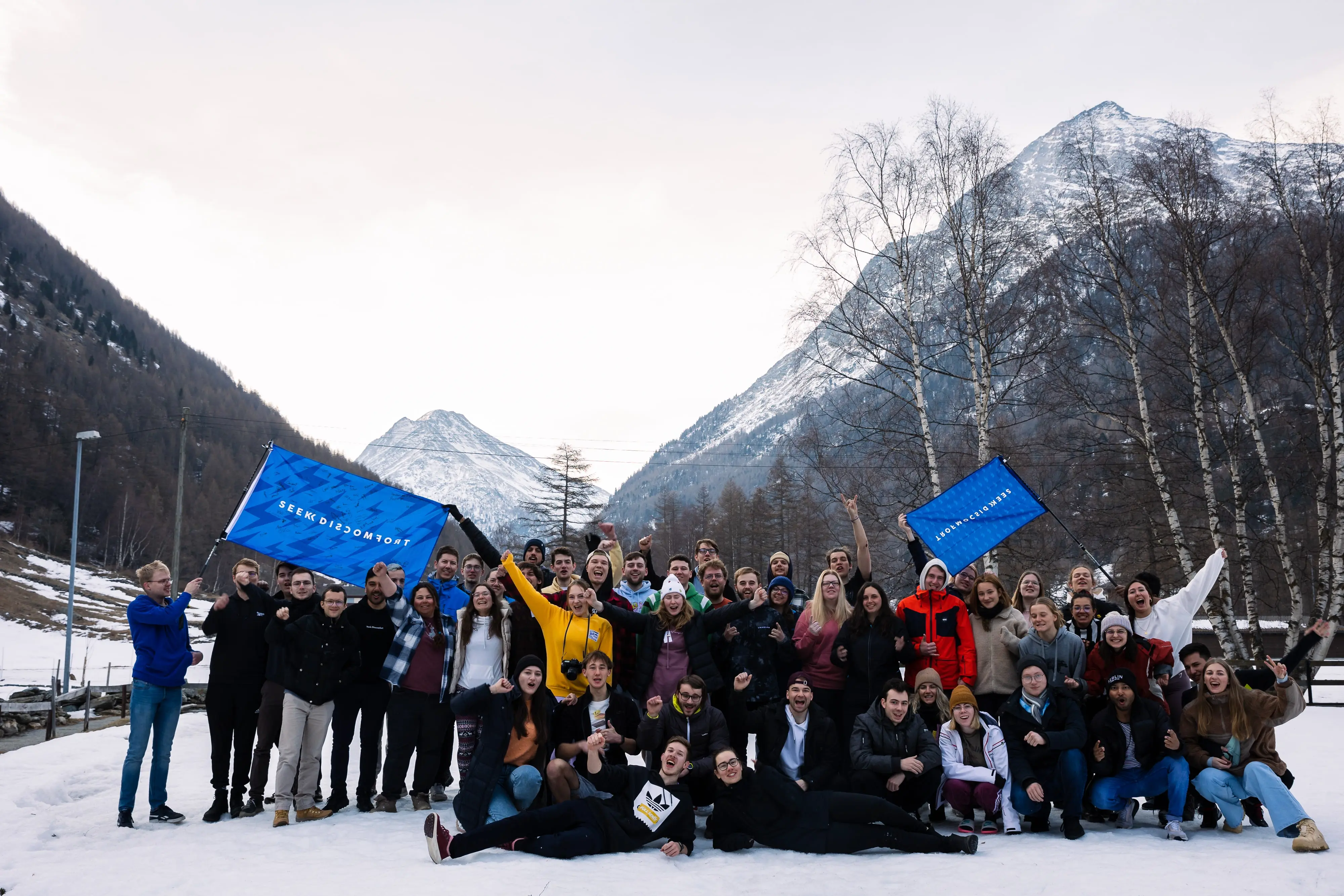 Where it all began: 55 strangers became lifelong friends in Saas-Fee ❤️