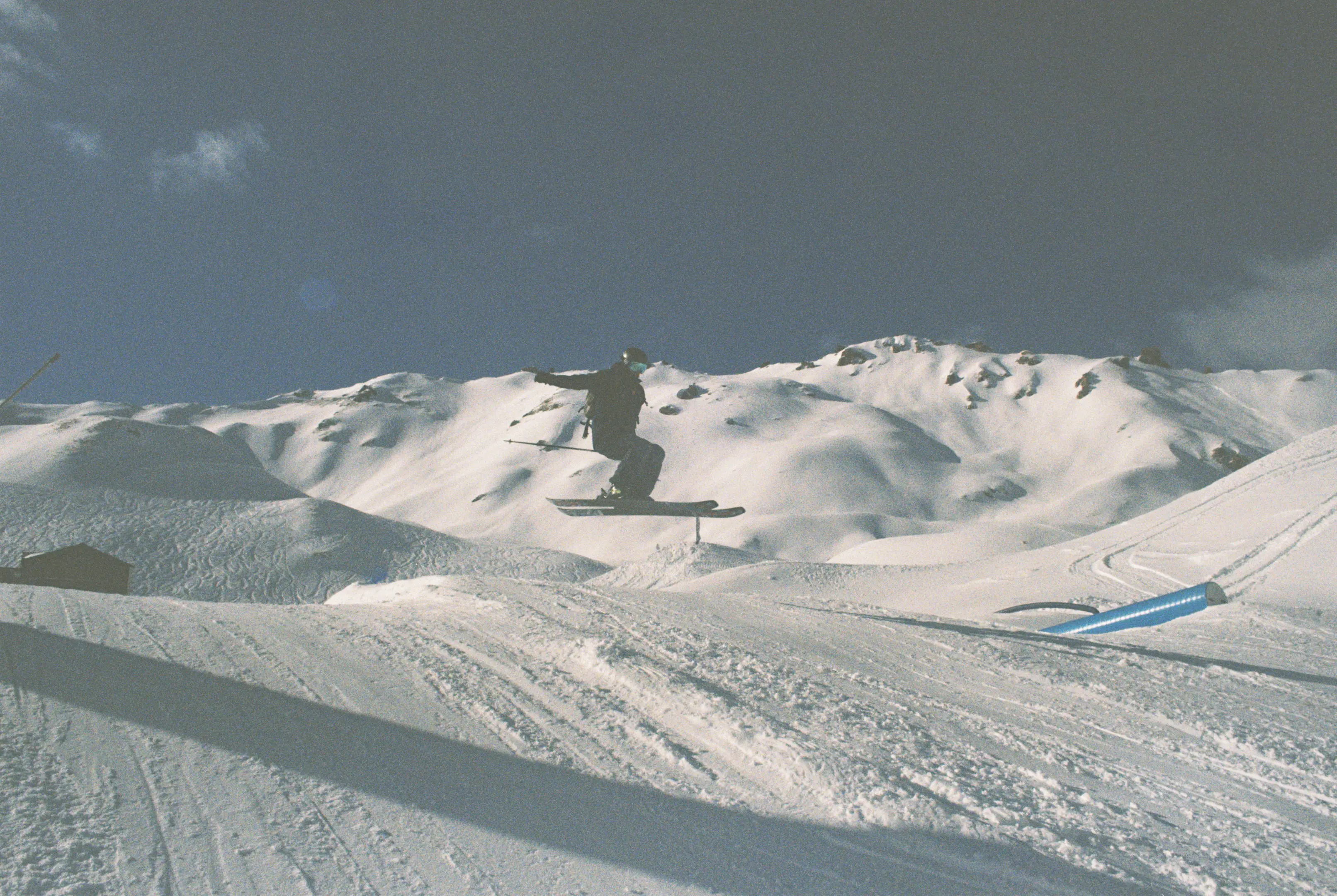 Group having fun on the Grimentz pistes